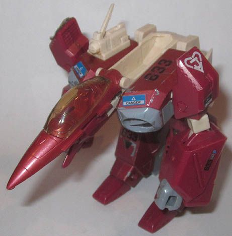 1980s Macross Robotech Alpha Fighter 8 Metal Action Figure