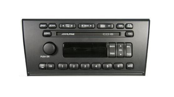   Lincoln LS Alpine Audiophile Radio 6 CD Changer YW4F 18C815 BC