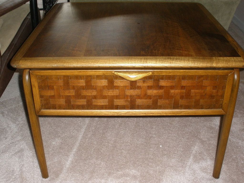 Mid Century Lane Alta Vista Danish End Table Coffee