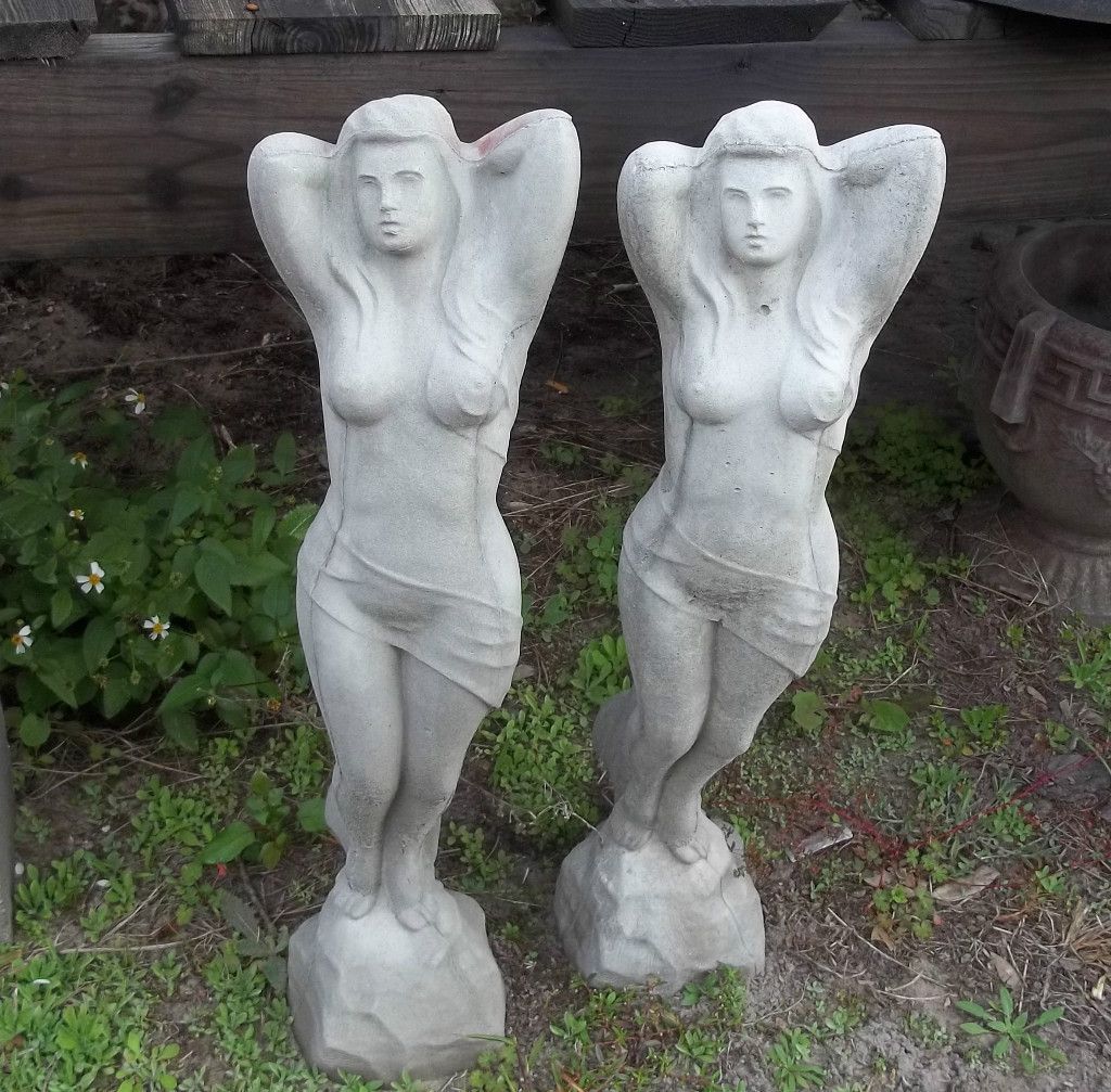 Concrete Statuary Aluminum Mold Woodland Nymph 390