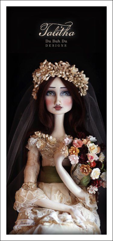 Talitha Collectible Art Doll by Christine Alvarado