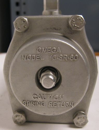 Omega International Inc Alpha Series Actuator 10 SR 60