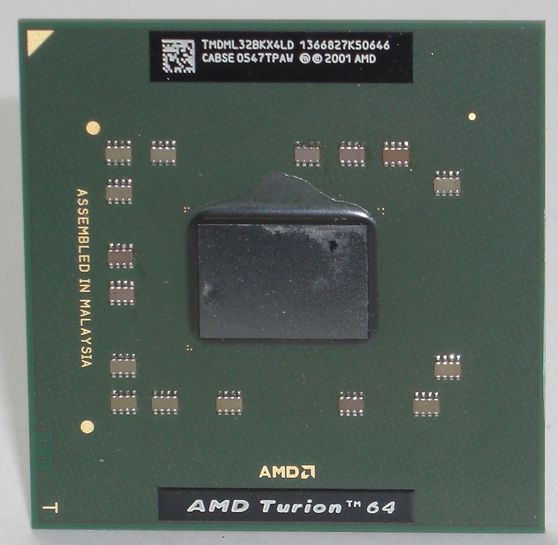 AMD Turion 64 ml 32 1 8GHz CPU TMDML328KX4LD