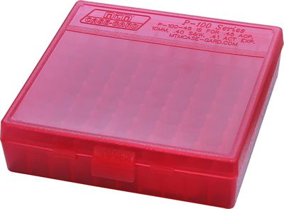 MTM Case Gard™ New MTM Plastic Ammo Box 100 Round 45ACP 40 P100 45 