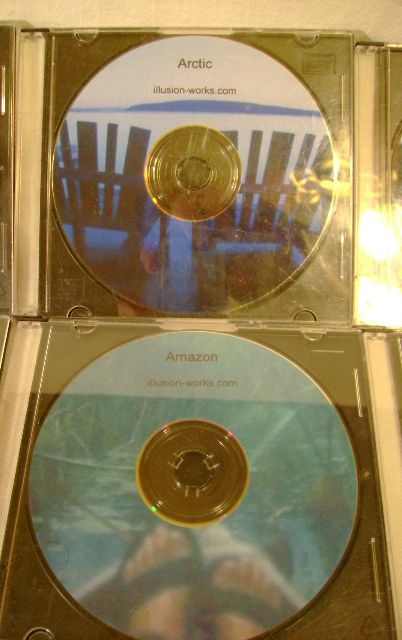 Set of 6 CDs from Illusion Works Storm, Venice, Arctic, , The 