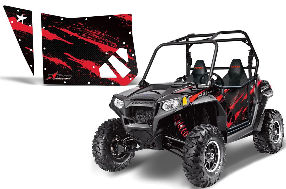 AMR Door Graphic Kit Blingstar Doors Polaris RZR 570 800 900 XP RZR s 