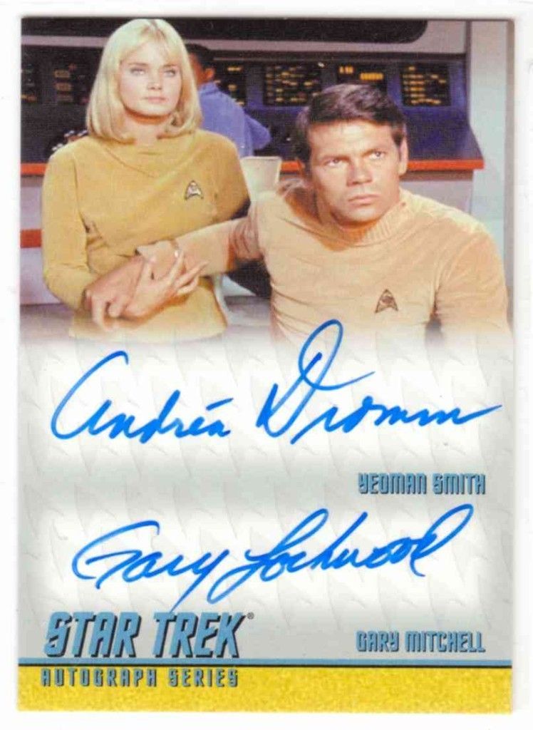 STAR TREK TOS REMASTERED 2011 DA15 ANDREA DROMM GARY LOCKWOOD