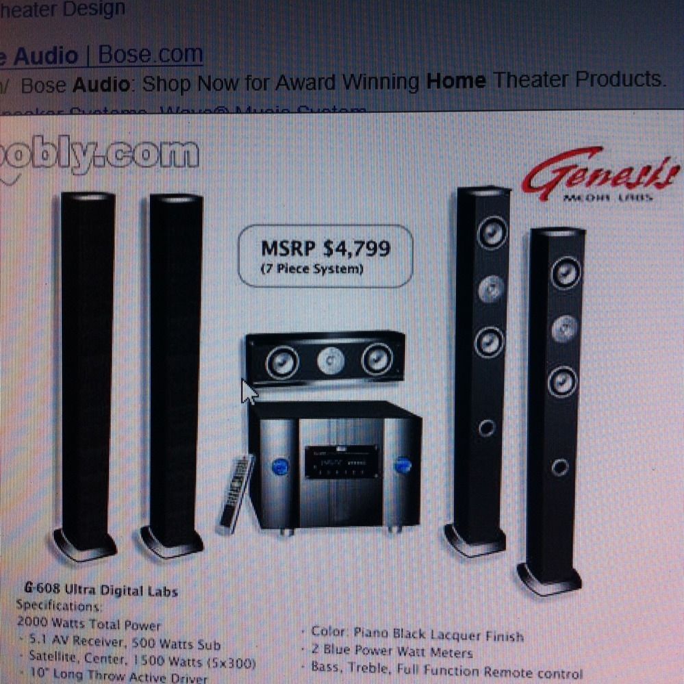 Genesis surround hot sale sound