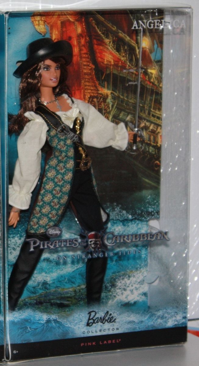 BARBIE ANGELICA PENELOPE CRUZ PIRATES OF THE CARIBBEAN NEW MINT