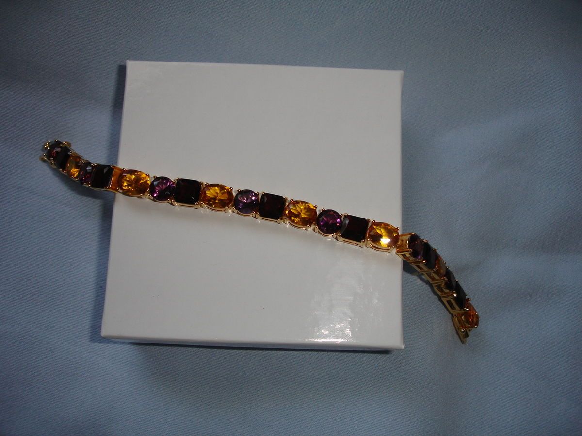 Joan Rivers Multi Color Stone Bracelet New