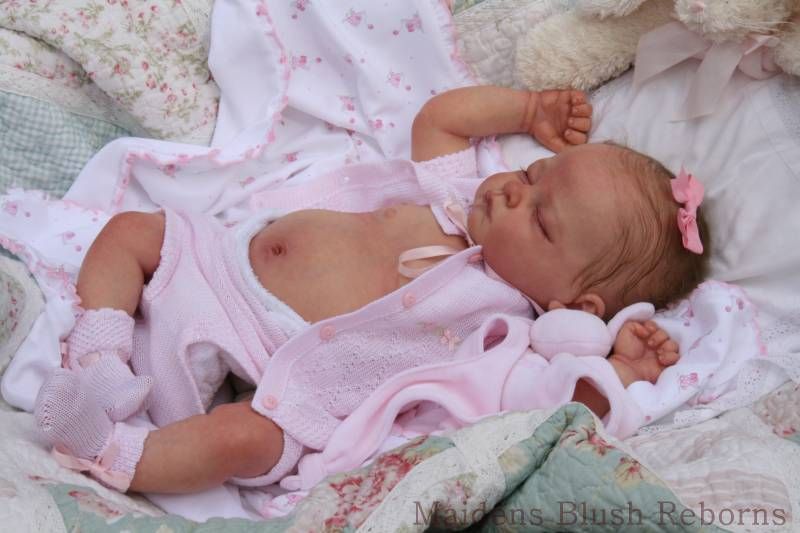 Exquisite reborn baby doll ♥Andi by Linda Murray♥Tummy♥