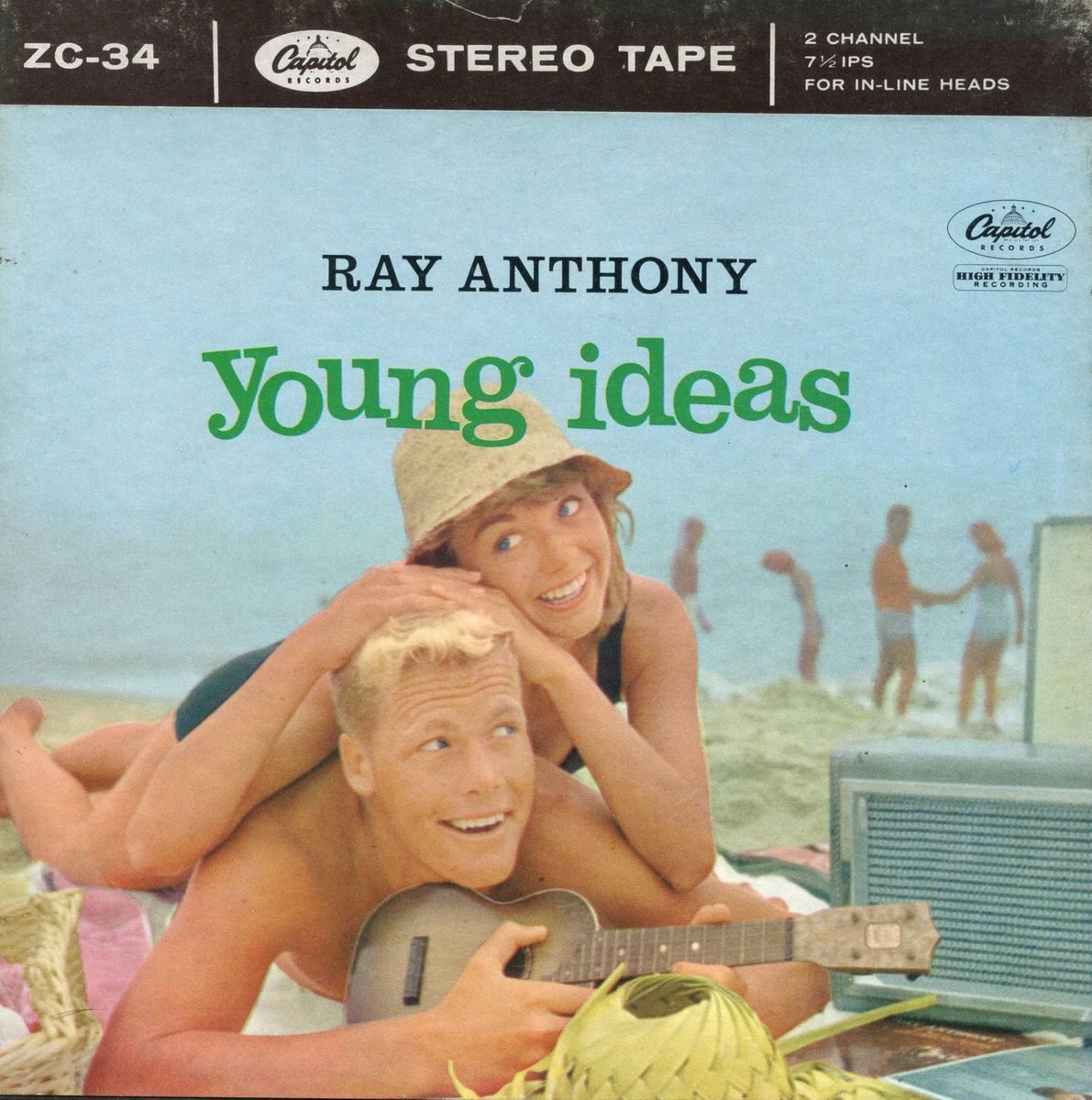 RAY ANTHONT Young Ideas STEREO TWO TRACK FOR INLINE HEADS REEL TO REEL 
