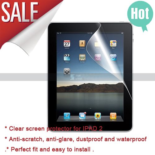 New LCD Privacy Screen Protector Film for Apple iPad 2