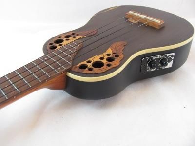 Ovation Applause UAE 20 4 String Electric Soprano Ukulele Fix or Parts 