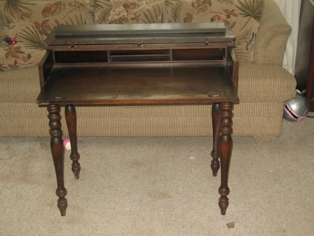 Antique Udell Works Secretary Desk 1920S