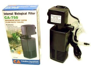 CA 750 Internal Aquarium Filter 10 to 50 Gallon Tanks