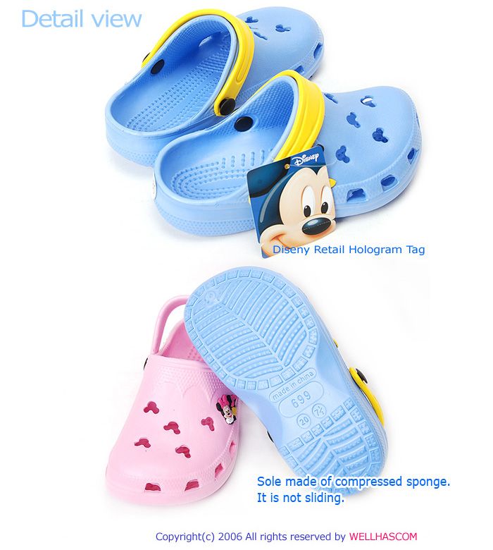 Disney Sandals Kids Girls Boys Flip Flop Aqua Shoes