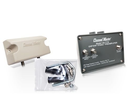    Master 7778 TITAN High Gain VHF UHF FM Outdoor TV Antenna Preamp