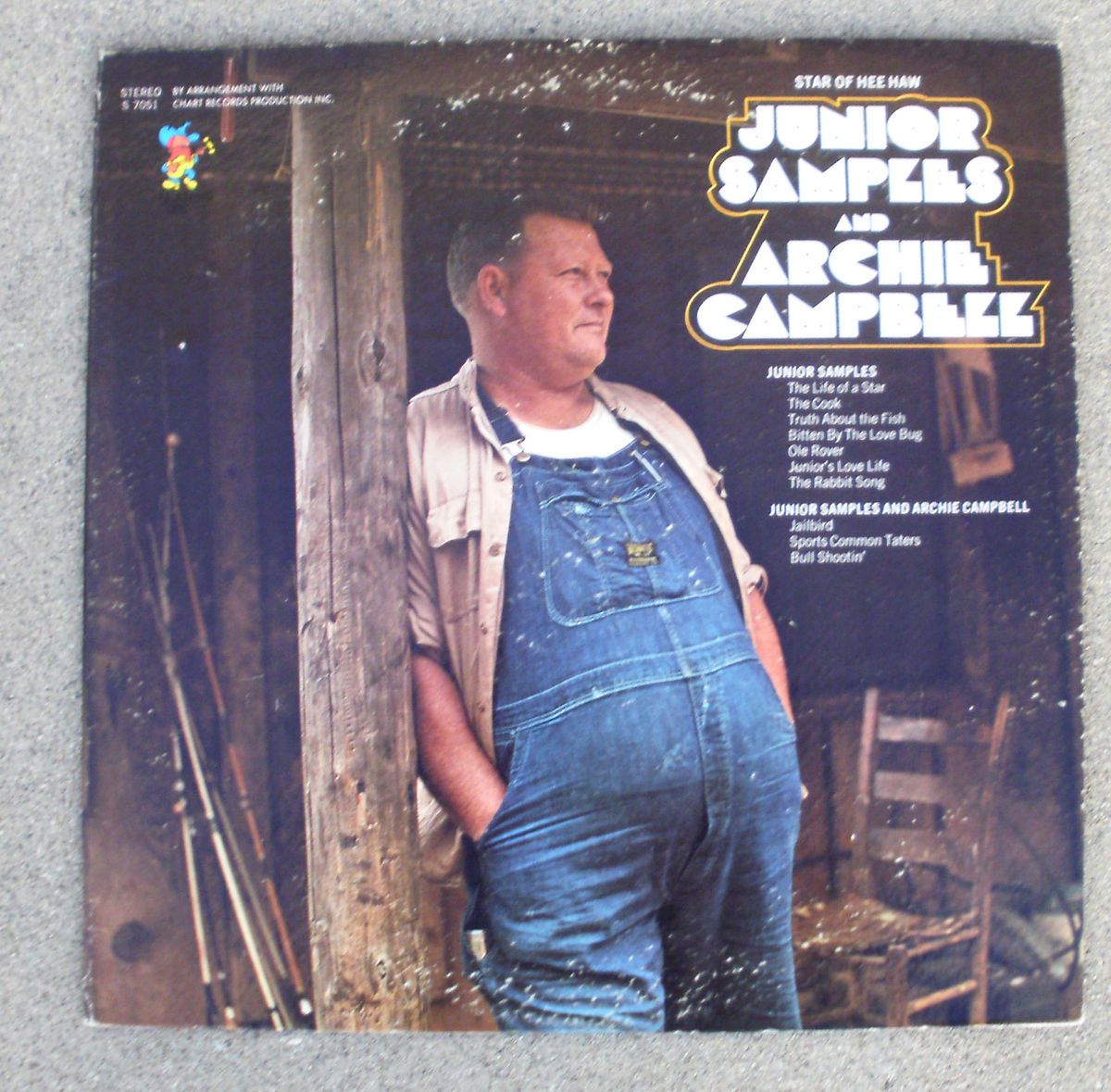 Junior Samples and Archie Campbell Comedy Album Hee Haw