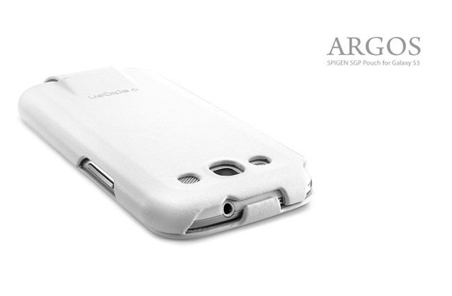 SPIGEN SGP Samsung Galaxy S3 Leather Case Argos Series [White]