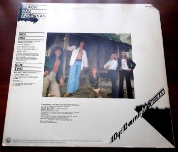 Black Oak Arkansas 10YR Overnight Success 1976 MCA 2224 Hard Rock 