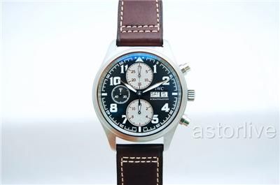 Steel Ref 3717 IWC Limited Edition Chronograph 100 Fact New  