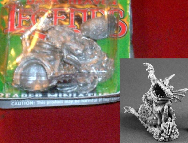 Reaper 02684 Frog Demon Aquatic Monster Miniature