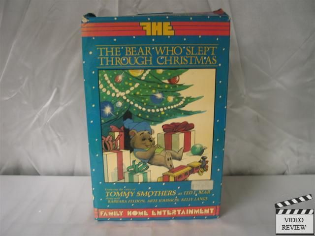 The Bear Who Slept Through Christmas VHS Large Case on PopScreen