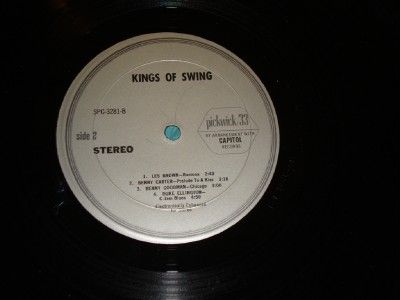   OF SWING Various Jazz Artists PICKWICK RECORD LP Artie Shaw Billy May