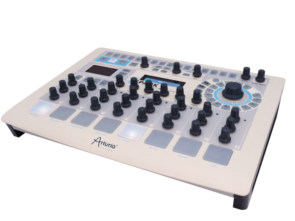 Arturia Spark Hybrid Creative Drum Machine Synth Open