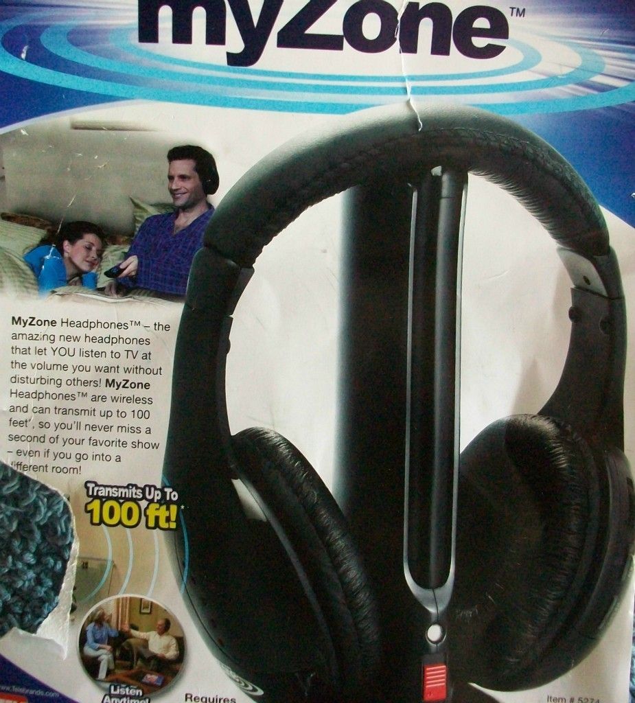 My Zone Wireless Headphones as Seen on TV