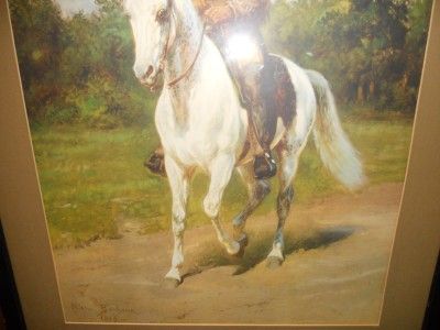 Rosa Bonheur Buffalo Bill Vintage Aaron Ashley Print