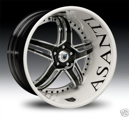 24 asanti 162 ELT Rims with Lip Engraving