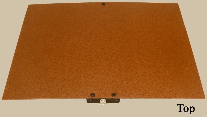 Drawing board measures 16x 20 (40.5cm x 50.5cm) Hardboard surface 