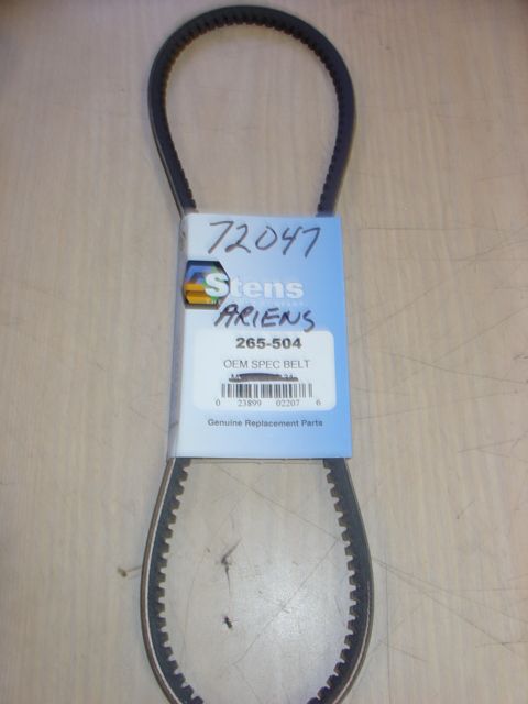 Ariens Snowblower Snow Blower Thrower Drive Belt 72047