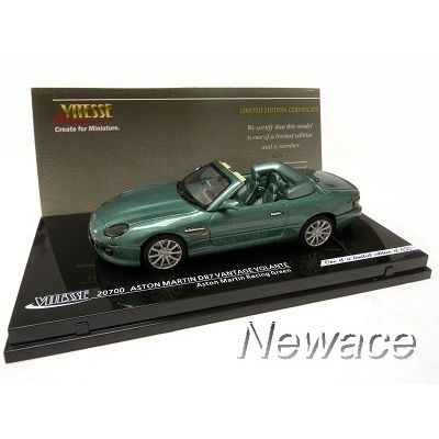 Aston Martin DB7 Vantage Volante Green VITESSE MODEL 1 43 20700