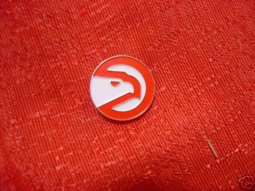 Atlanta Hawks Logo Collectors Old Logo Pin NBA