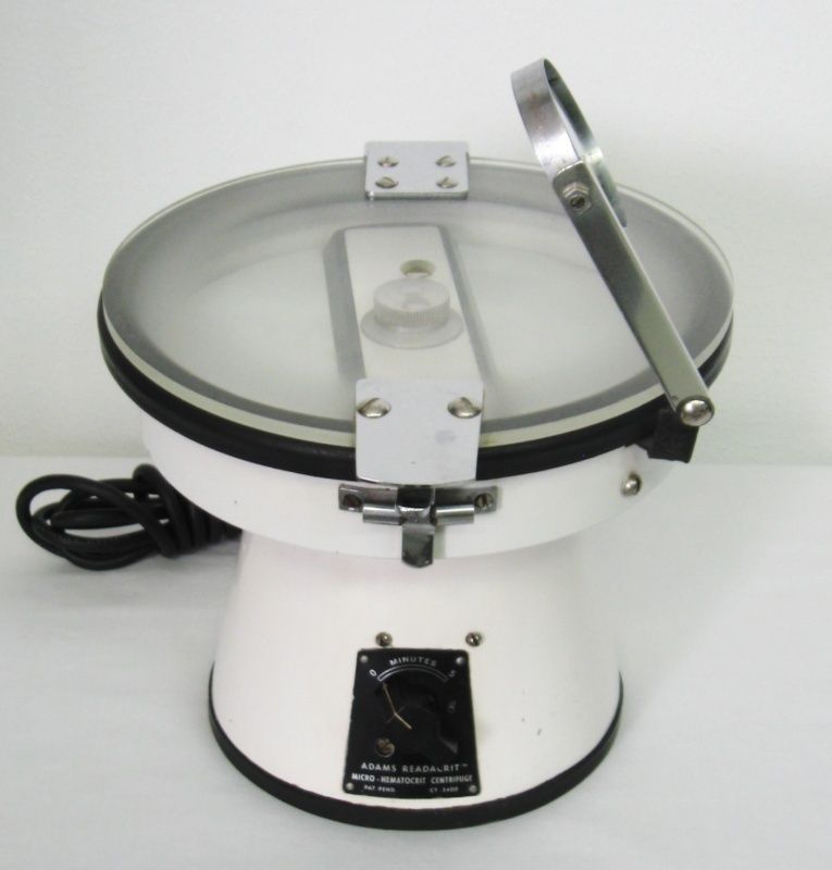 Clay Adams CT 3400 Readacrit Centrifuge Micro   Hematocrit with 