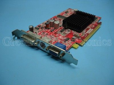 ATI Radeon X300 X550 X1050 128MB PCI E VGA DVI Card E G012 05 2800 B 