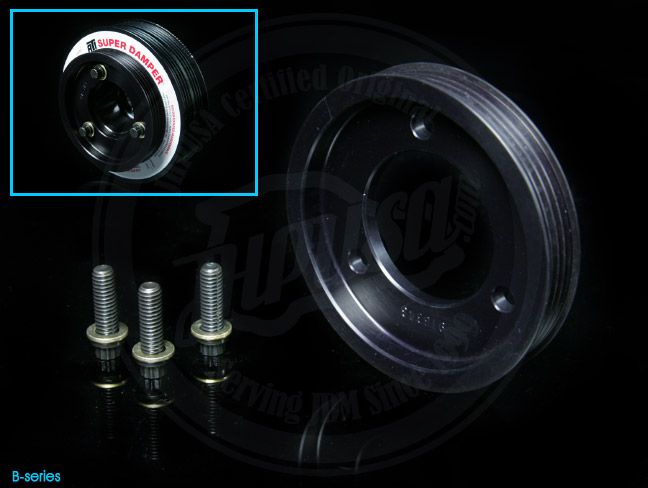 ATI Super Harmonic Street Damper Crank Pulley Acura Integra B Series 