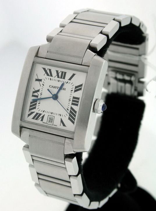 Cartier Tank Francaise Stainless Steel Automatic Watch