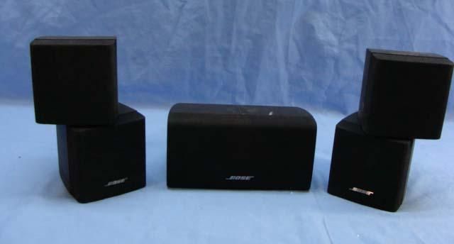 BOSE LIFESTYLE ESSENTIAL AV18 CENTER LEFT RIGHT CUBE SPEAKER