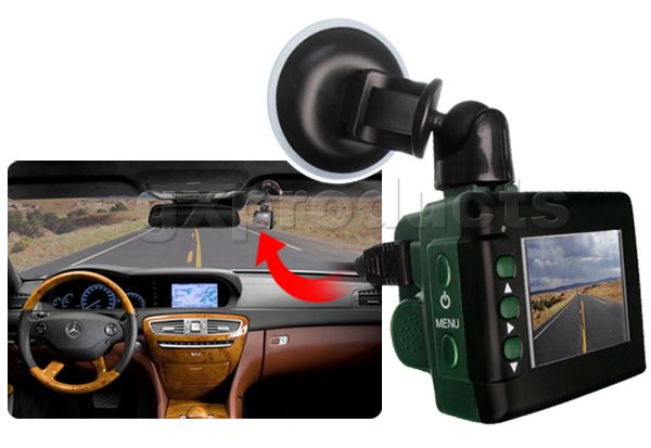   Car Vehicle Monitor Blackbox Camera Video Audio AV Recording SD Card