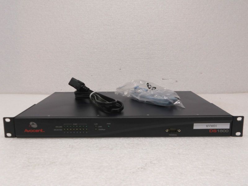 Avocent DS1800 KVM Over IP 8 Port Digital Switch TM