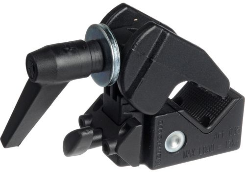 the manfrotto 035 super clamp is made of lightweight cast alloy the 