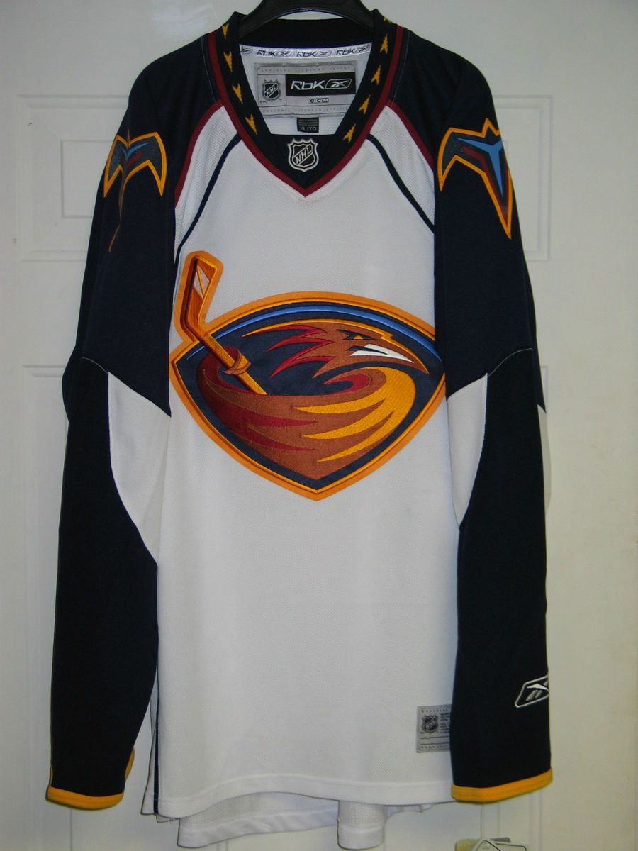 ATLANTA THRASHERS JERSEY BY REEBOK LARGE NHL NEW W TAGS WINNIPEG JETS 