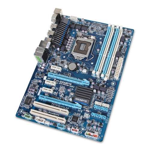 Gigabyte GA P67A UD3 B3 LGA 1155 Desktop Motherboard Crossfire Support 