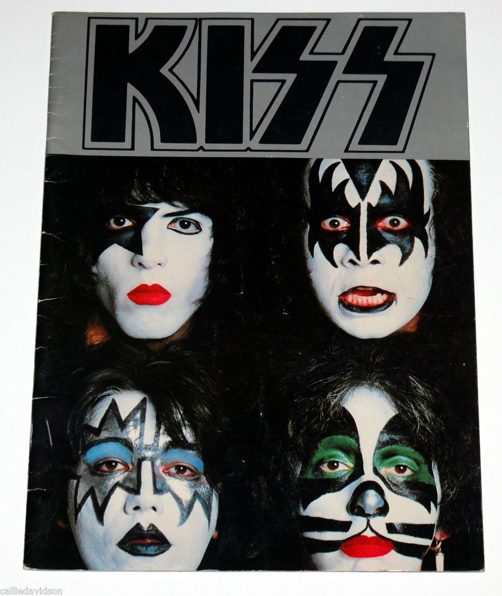 KISS Dynasty Tour Book PAUL Ibanez Ad Tourbook Program Aucoin