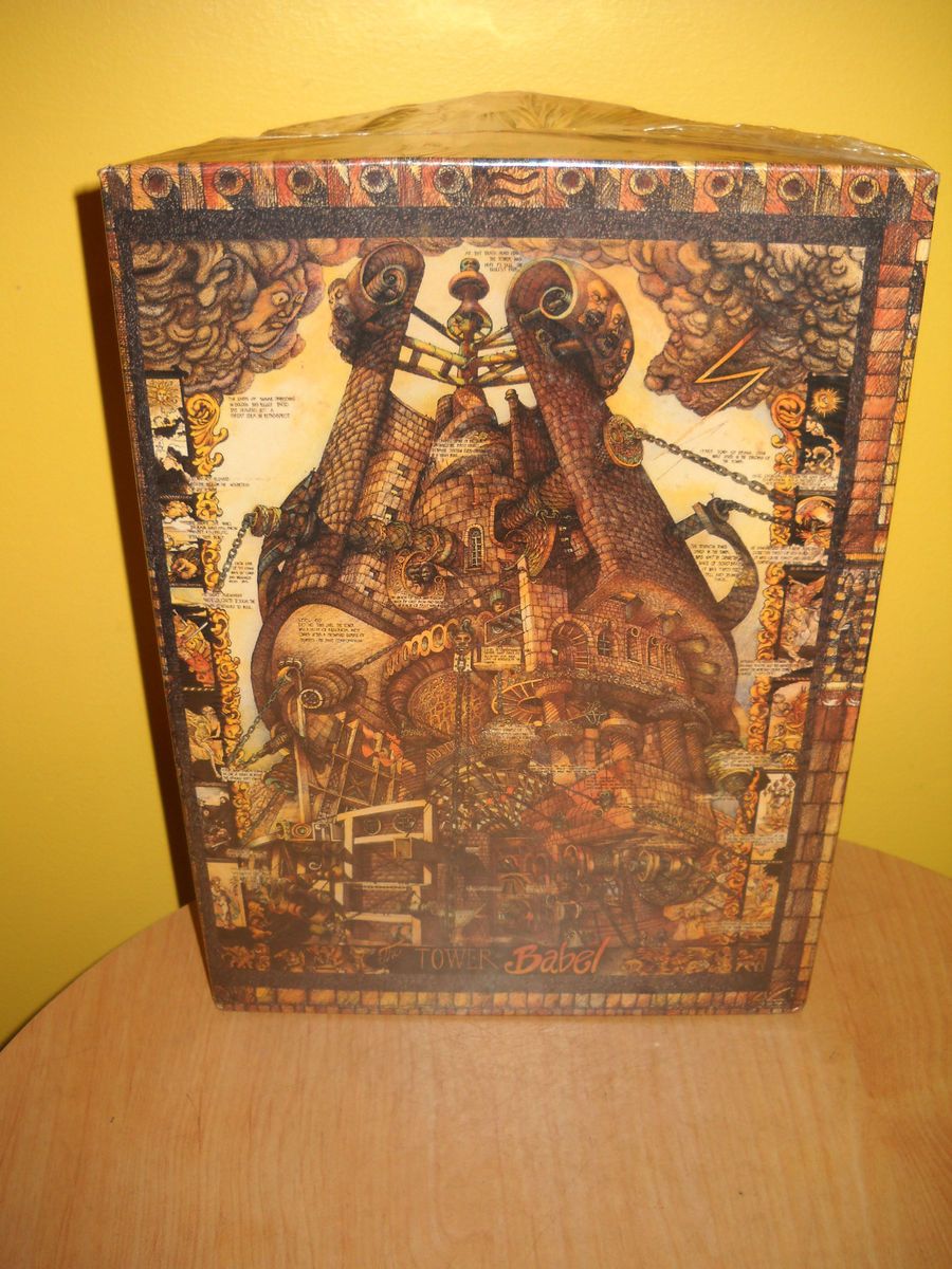Buried Blueprints The Tower of Babel 1000 Piece Jigsaw Puzzle Al 