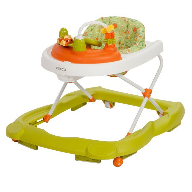 cosco beep beep baby walker fruity jungle wa011alk new folds easily 